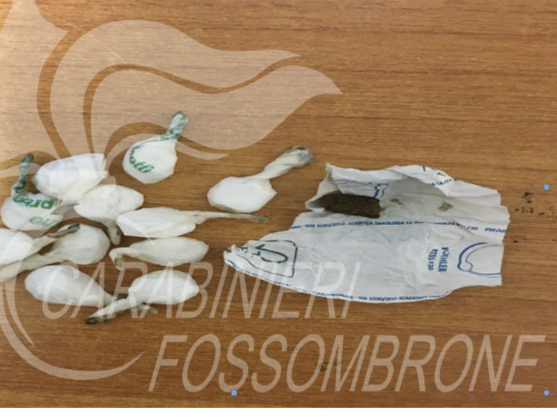 Trovato con cocaina, arrestato trentacinquenne a Fossombrone ... - Pesaro Urbino Notizie