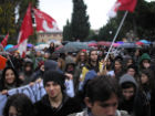 Il corteo degli studenti a Fano Il corteo degli studenti a Fano