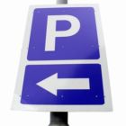L'indicazione di un'area di sosta gratuita L'indicazione di un'area di sosta gratuita