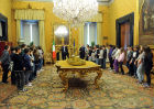 Studenti pesaresi in visita a Montecitorio Studenti pesaresi in visita a Montecitorio