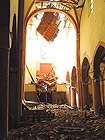 Il duomo di Mirandola, parzialmente crollato per il terremoto del 29 maggio 2012