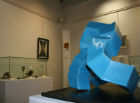 Uno dei lavori in mostra di Alfonso Leoni Uno dei lavori in mostra di Alfonso Leoni