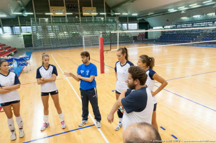 allenamento Volley Pesaro