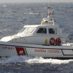 Una motovedetta della Guardia Costiera