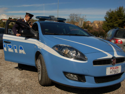 Auto della Polizia di Ancona