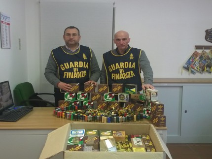 Gdf, Sequestro Munizioni