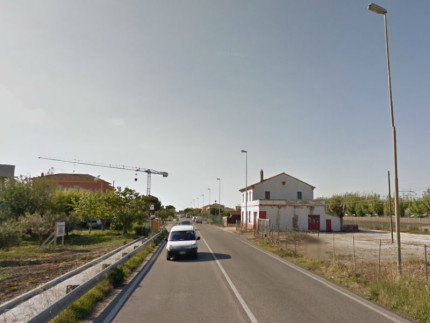 La statale Adriatica 16 a Ponte Sasso