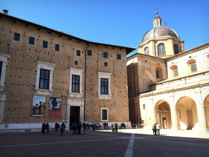 La galleria nazionale delle Marche ad Urbino, presso il palazzo ducale