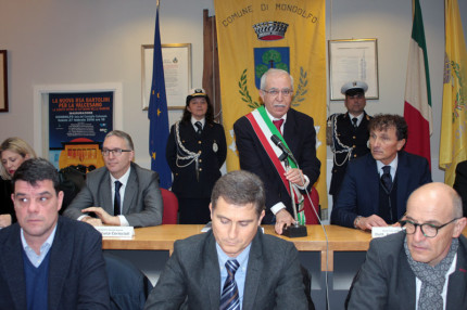 Inaugurazione del nuovo reparto per la Residenza sanitaria assistenziale per anziani Bartolini di Mondolfo