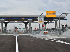 Uno dei caselli dell'autostrada A14