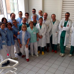 Dott. Valerio Beatrici con la sua equipe