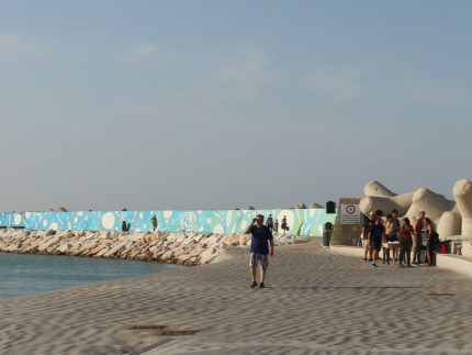 Murales al porto di Pesaro