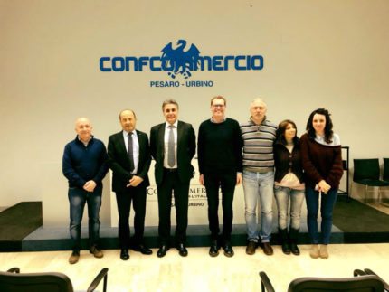 Antonio Baldelli incontra Confcommercio