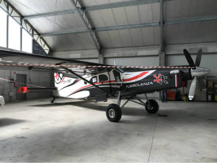 Il velivolo Pilatus PC6 S/N 969