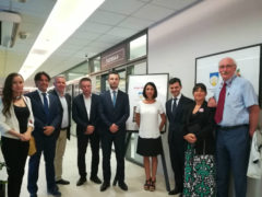 Delegazione del comune di Pesaro a Novi Grad Sarajevo