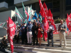 Lavoratori della sanità, manifestazione