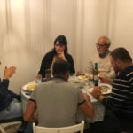 Matteo Ricci a cena in casa Zucca