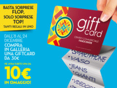 Gift Card, dono perfetto per Natale al FanoCenter