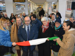 Inaugurazione del Treno della Memoria