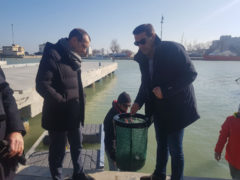 Matteo Ricci in visita al Cantiere Rossini