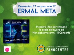 Ermal Meta al Centro Commerciale Fanocenter