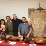 Matteo Ricci con l'associazione "Teuta Senones Pisaurenses"