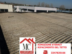 MC Coperture - Rimozione Eternit, rifacimento tetto - tel: 3347820166