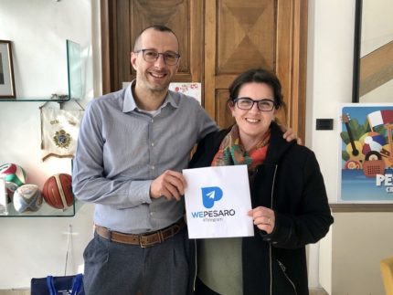 Presentazione del canale Telegram del Comune di Pesaro