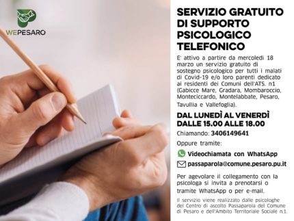 Servizio di supporto psicologico