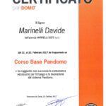 Certificazione della Ditta Marinelli Sisto srl di San Lorenzo in Campo