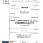 Certificazione della Ditta Marinelli Sisto srl di San Lorenzo in Campo