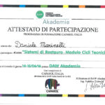 Certificazione della Ditta Marinelli Sisto srl di San Lorenzo in Campo