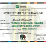 Certificazione della Ditta Marinelli Sisto srl di San Lorenzo in Campo