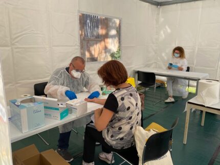 Test sierologici all'Università di Urbino
