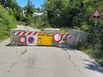 Riapertura della Strada Provinciale 94 a Pergola