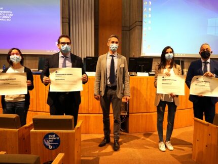 Premiazione degli "Studenti capolavoro" dell'Università di Urbino