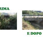 Il fosso Rio di Marsigliano, prima e dopo i lavori