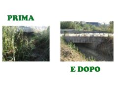 Il fosso Rio di Marsigliano, prima e dopo i lavori