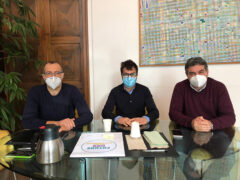 Sindaco Ricci, Assessore Pozzi e il Sindaco Seri