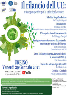 Locandina progetto Uniurb