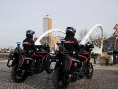 Moto dei Carabinieri