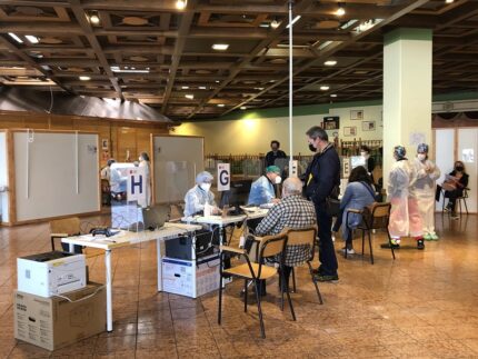 Vaccini al Rossini Center di Pesaro