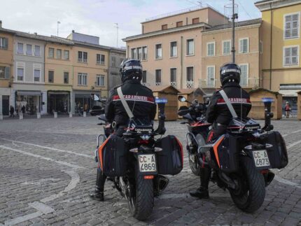 Moto dei Carabinieri