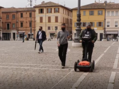 Georadar utilizzato in piazza XX settembre a Fano