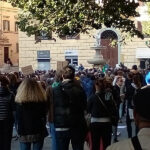 Manifestazione No Green Pass ad Ancona