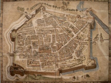 Pianta antica di Pesaro