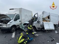 Incidente sull'A14 tra Pesaro e Cattolica