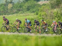 Ciclisti a Fossombrone