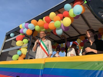 Matteo Ricci al Marche Pride