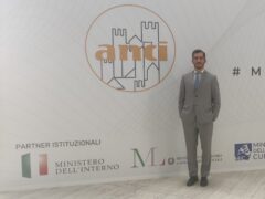 Omar Ciani all'evento Anci